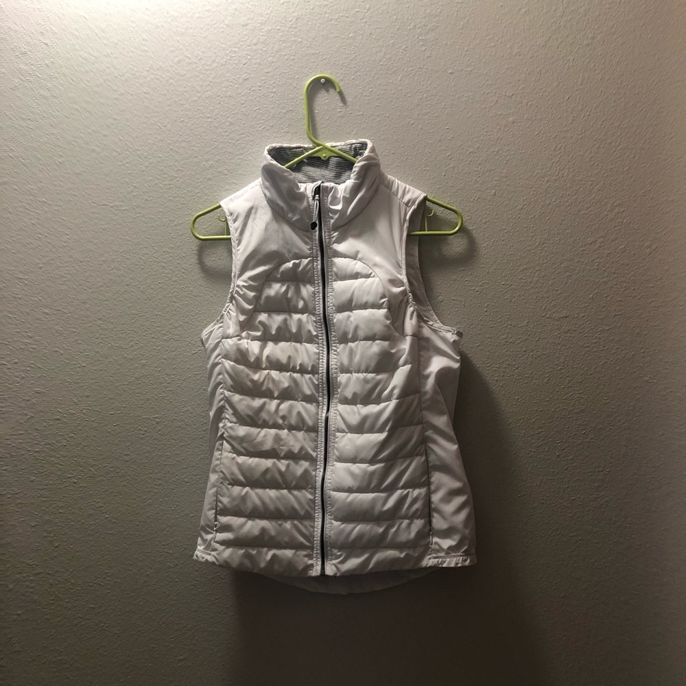 Tangerine White Vest